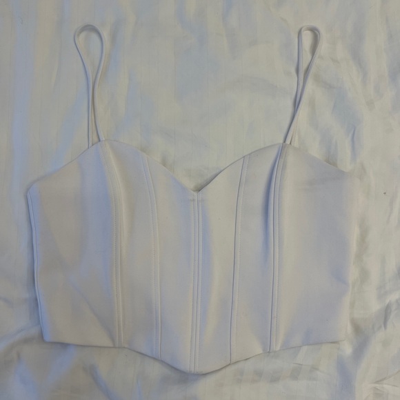 Zara Tops - Zara White Corset